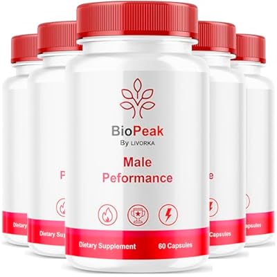 5 Pack) BioPeak Capsules, BioPeak Advanced Support Formula Pills (300 Capsules)