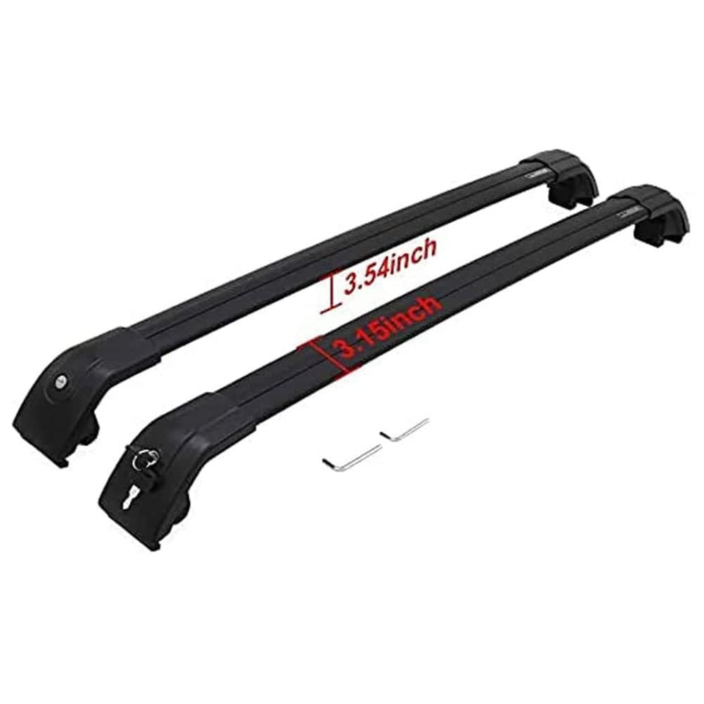 Bagażnik dachowy do samochodu Poprzeczki poprzeczne, Auto poprzeczka Szyny nośne Bagażnik dachowy Top Racks Aluminiowy rowerowy bagażnik dachowy do Cargo Top Ski Snowboard
