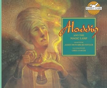 Paperback Aladdin and the Magic Lamp (Rabbit Ears We All Have Tales) Book