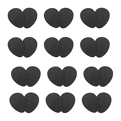 LIXBD 20 pares de almohadillas antideslizantes antideslizantes para zapatos de tacón alto, suela adhesiva, suela protectora, para mujeres y niñas Cover
