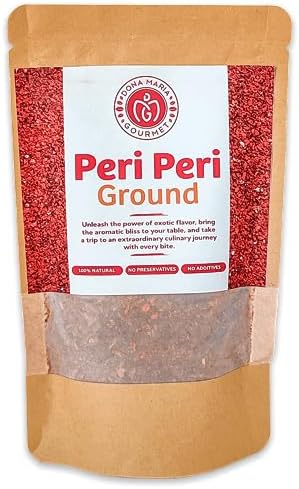 3 Oz Piri Piri Peri Peri Spice Hot Chilli Pepper Ground from Portugal 85 Grams African bird's eye chili
