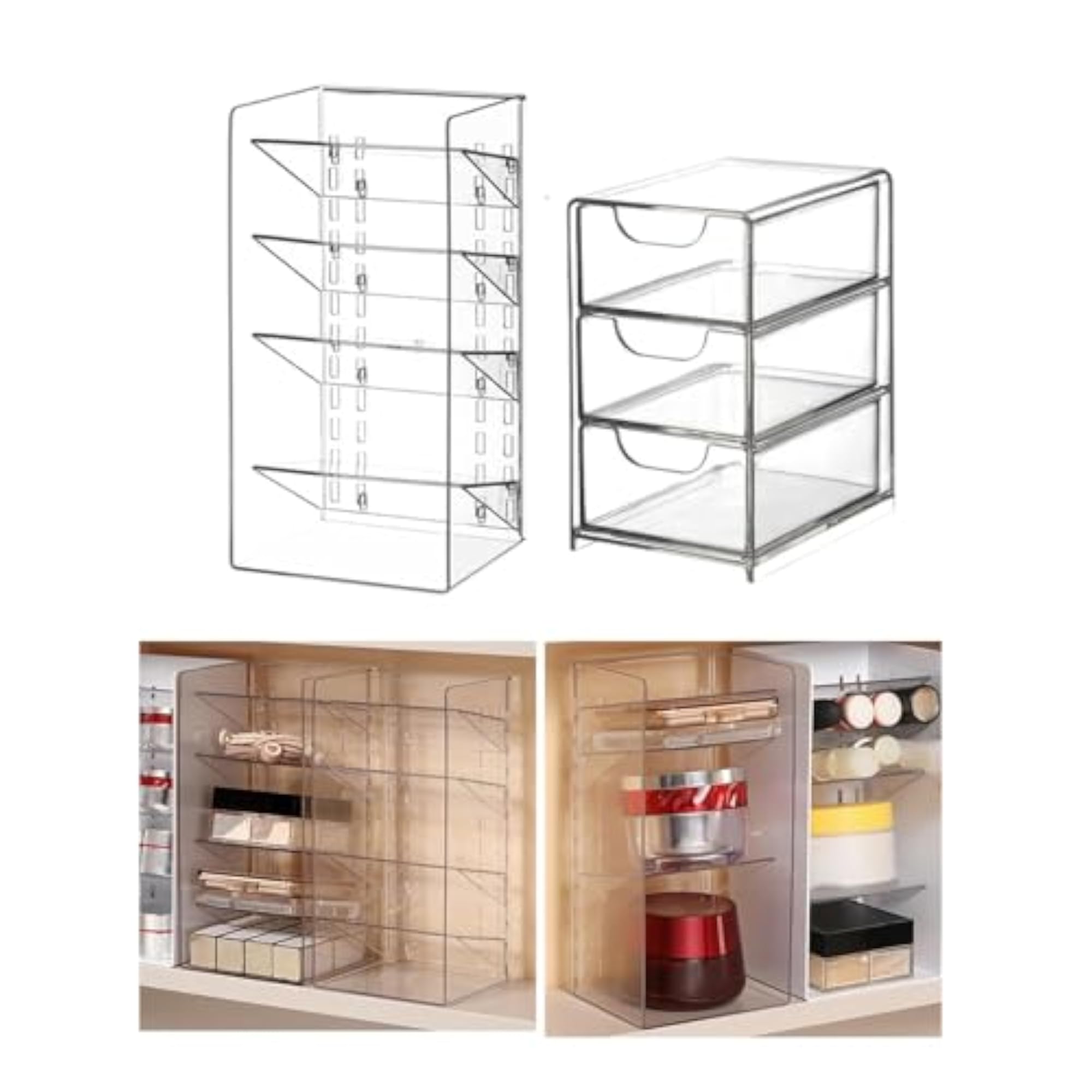 Cosmetic Storage Perfume Organizer for Dresser