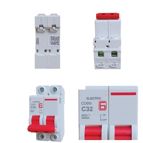 Disjoncteur miniature 4 pôles CDB6i courbe C protégeant vos circuits