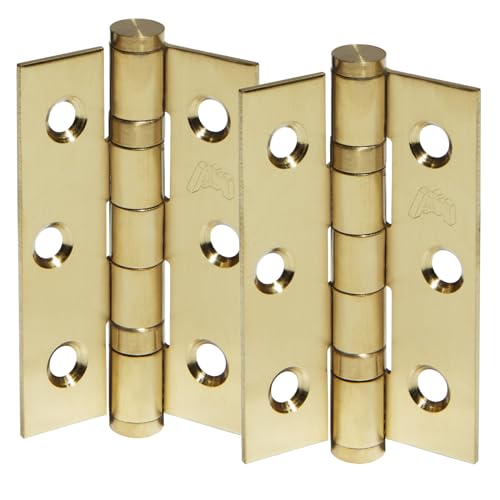 3 Inch Satin Brass Ball Bearing Door Hinges