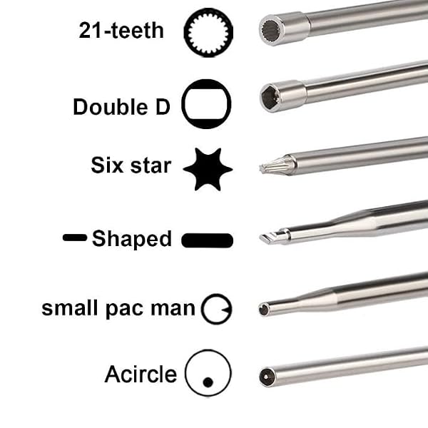 Hippotech 12 PCS Carburetor Adjustment Tool with Acircle Scredrivers for Common 2 Cycle Carburator Adjusting Small Engine Carb Tune up Adjusting Tool by Hippotech - Image 3