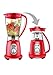 Fagor FLIP FG2030 Batidora De Vaso 600W Jarra Graduada 1.5L, 2 Velocidades + Pulso-4 Cuchillas De Acero Inoxidable, Sistema Easyclick, roja, 4+64GB