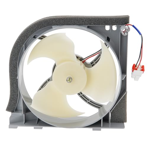 Image of Refrigerator Condenser Fan Motor Replace for Samsung RF28HMEDBSR RF263BEAESG RF263TEAESG RF27T5501SR RF25HMEDBSR RF22R7351SR RF25HMEDBSG RH22H9010SR RF22R7351SG RS22T5561SR RF28HMEDBWW