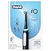 Oral-B Rechargeable Electric Toothbrush, iO3 Limited Deep Clean, 3 Cleaning Modes, Visual Pressure Sensor to Protect Gums, 2 Brush Heads, Travel Case, Black