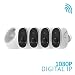 LaView ONE Link 1080P Wireless Security Camera System, Four Battery Powered Security Cameras, Two Way Audio, PIR Thermal Detection, Compatible with Alexa, Weatherproof Home Security