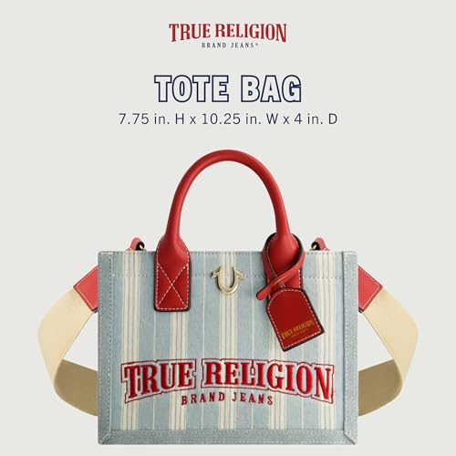 Bolso Tote Mini de Mujer True Religion en Denim miniatura 2
