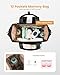 LOVEVOOK Small Diaper Bag Backpack, Mini Baby Bag for Girl Boy with Changing Pad, Diaper Backpack for Mom Dad with Stroller Buckles, Black