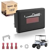 10L0L Golf Cart Battery Meter 48V LED Batteries Power Indicator, Compatible with Lead Acid Battery Powered Golf Cart for Yamaha, Club Car, EZGO, Lift, Lawn Mower, Leaf Trimmer, Motorhome etc
