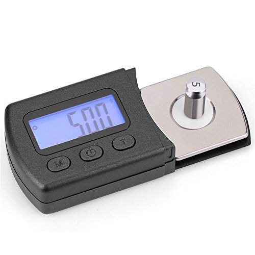 Tosuny Professional Turntable Stylus Force Scale Gauge Tester High Sensitivity Tracking Force Gauge，