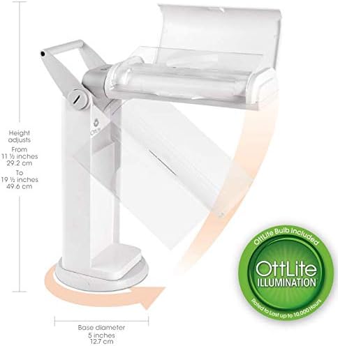 Image of a replacement bulb, Type E, for OttLite lamps.