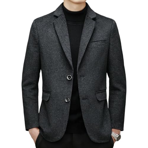 Blazer en tweed à carreaux style casual chic pour vos sorties