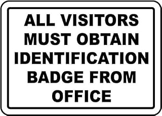 Aluminum Pool Safety Sign - 8"X12" Metal Sign with Rules and Identification Badge Requirements