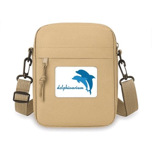 Mini sac à bandoulière dauphin bleu pour vos promenades d'été et sorties de plage