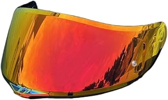 Motorcycle Helmet Visor, K5 Face Shield Uv-Protected for AGV K1 K1S K3SV K5S Windshield(Gold-Day Use Only)