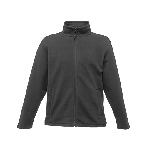 Regatta Vollreißverschluss-Microfleece-Jacke für Herren Größe L Schwarz