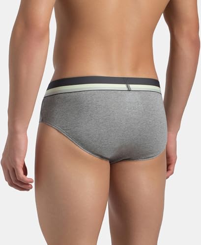 Image of Jockey FP01 Men Super Combed Cotton Solid Brief with Ultrasoft Waistband (Pack of 2)