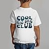 Boys T Shirts 8-9 Years - Big Shirts Toddler Baby Boy Cool Big Bro Club T Shirt Summer Tees Announcement Outfit Short Sleeve Tops (White 8-9 Years) #3