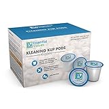 Essential Values 10-Pack of Cleaning Cups for Keurig K-Cup Machines Including 2.0 Compatible, Safe & Effective / Non-Toxic - Proudly Made in USA