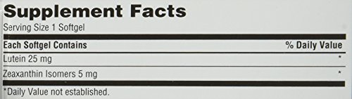 image for TruNature Vision Softgels Complex Lutein and Zeaxanthin Supplement, 14