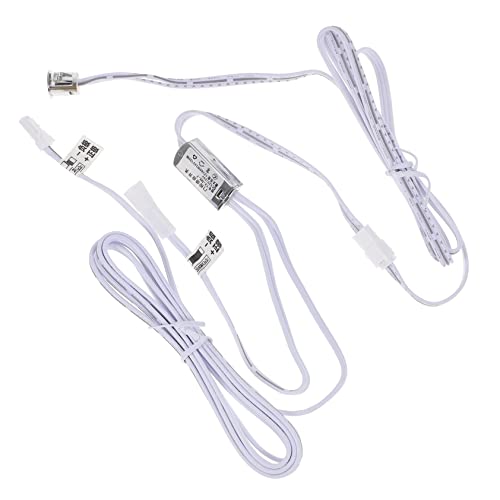 Interruptor Táctil LED Luz Del Gabinete Sensor De Movimiento Barra De Luz Botón Luz De Apertura De Puerta Kit Eléctrico Frontal Pegatina Tira De Luz LED Controlador Para Luz Tira Uonlytech