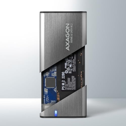 Caja externa para disco SSD M.2 EEM2-SG2 color negro miniatura 4