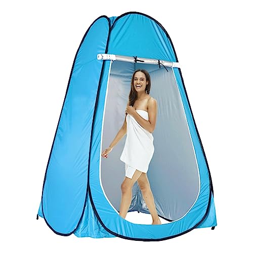 Tienda de campaña de ducha, refugio espacial de privacidad, refugio portátil para lluvia, inodoros de privacidad, gran tienda de campaña cambiante de privacidad para senderismo, playa, supervivencia,