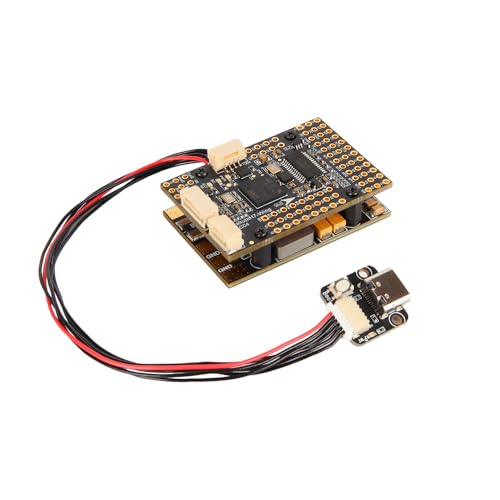 HolyBro Kakute H743 Wing INAV Ardupilot Flight Controller Advanced 3-8S LiPo Compatible, Dual Firmware Support for RC Airplane, Fixed-Wing Drones & DIY Projects (With Pin Header, Professional Grade)