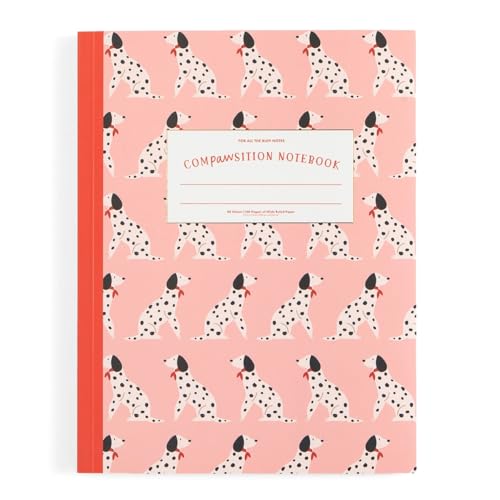 Carnet à spirales à offrir motif original dalmatien idée cadeau colorée