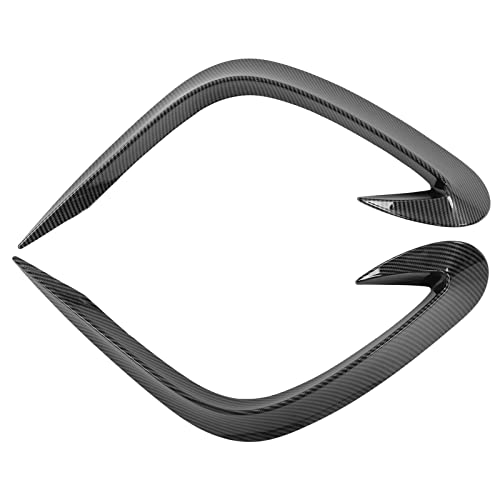 Fog lamp trim, cubierta estilo fibra de carbono para 2022+, con material ABS para durabilidad y protección miniatura 7