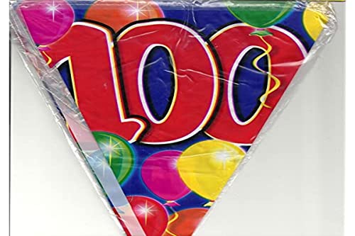 Folat - Ballons guirlande 100e anniversaire - 10 m