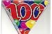 Produktbild Girlande Zahl 100 Geburtstag Jubiläum Wimpelkette, 10 m