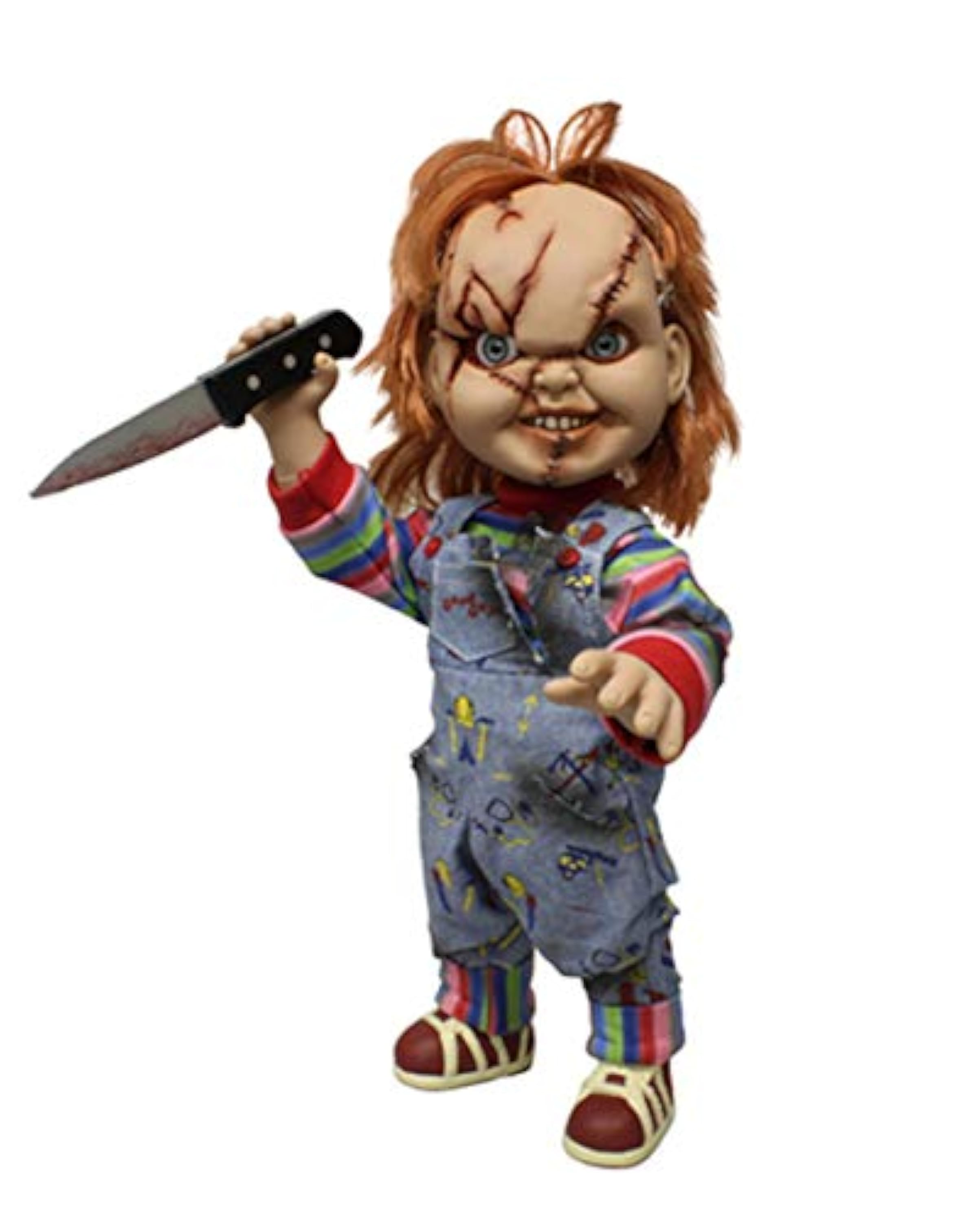 Horror-Shop Muñeco Parlante Child´S Play Chucky/Muñeco Diabólico Gran Escala de 15"