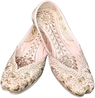 SASA Craft Women's Traditional Embroidered Jutti – Handcrafted Ethnic Footwear for Weddings & Festivals-picture-49