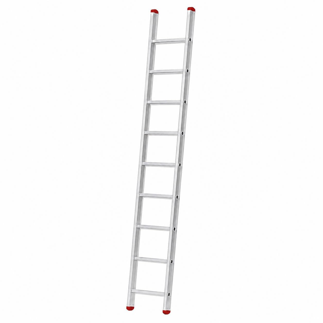 Escalera de un Tramo TR1-2.5 de 9 Peldaños en Aluminio