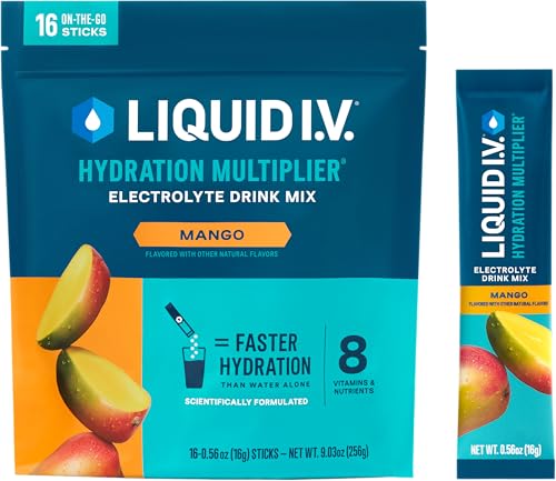 Liquid I.V.® Hydration Multiplier - Mango | Electrolyte Powder Drink