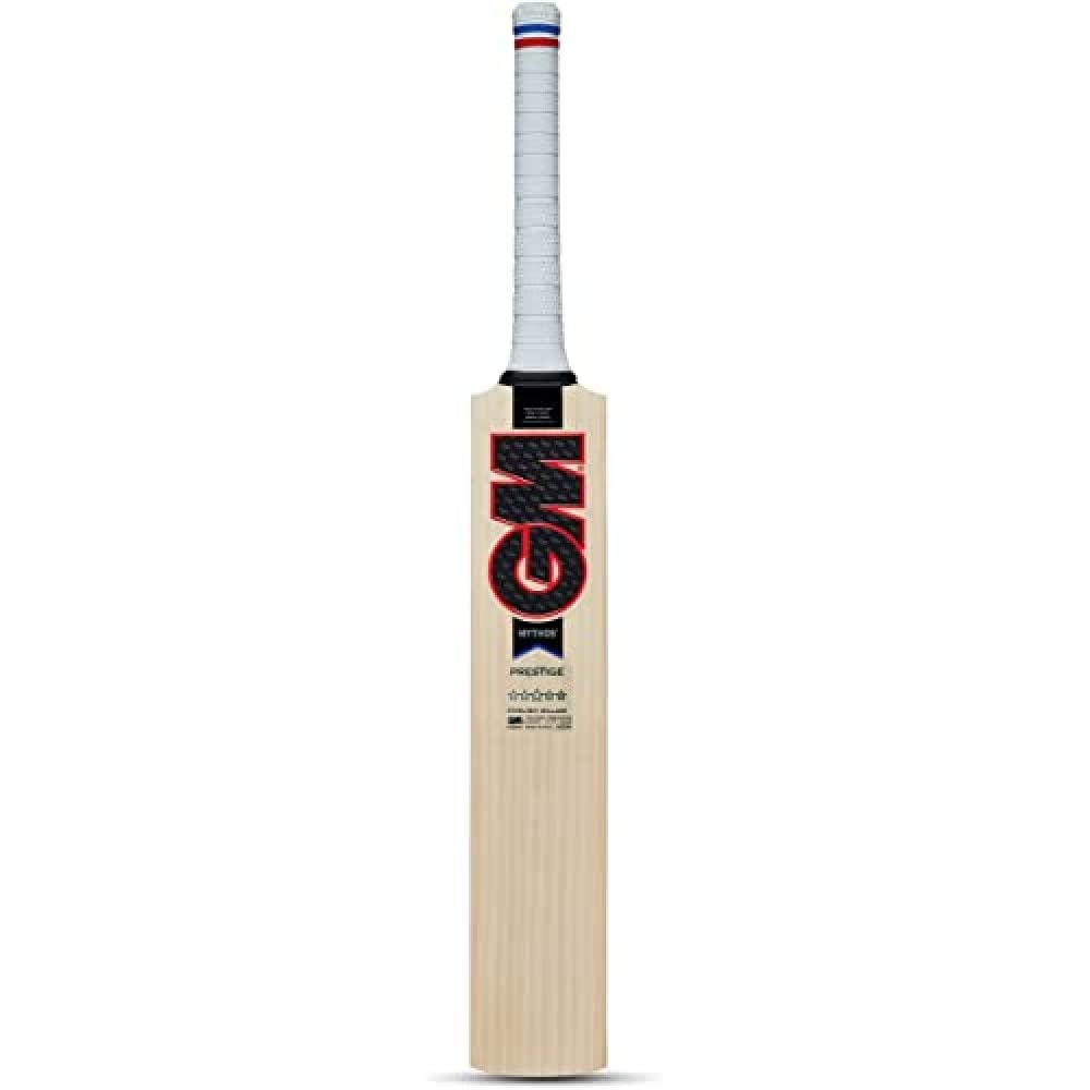 GM Mythos Prestige English Willow Professional Cricket Bat for Men | Free Cover | Ready to Play | Lightweight | Short Handle|-image-48