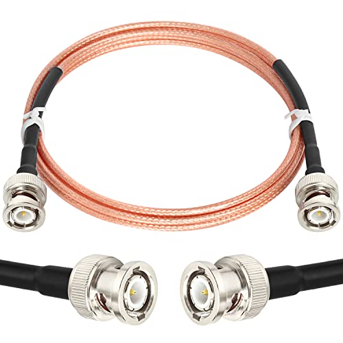 Câble coaxial BNC mâle XRDS -RF en RG316 de 1,8 m pour signal haute fidélité
