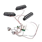 SPYMINNPOO Pickup de Bobina única de Guitarra Elétrica Style Pickup Fio de Cobre Ajustável Com Alta Sensibilidade para Substituição e Desempenho Ao Vivo