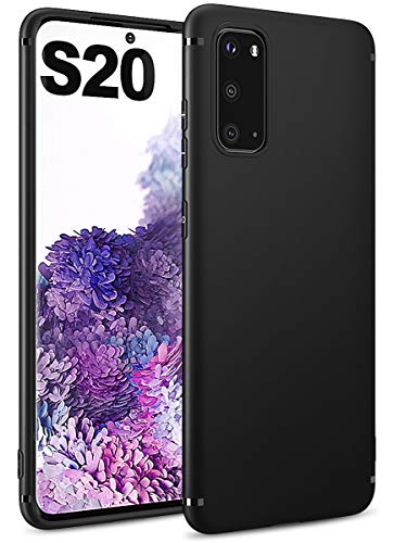 BENNALD Hülle für Samsung Galaxy S20 Hülle, Soft Schutzhülle Case Cover - Premium TPU Tasche Handyhülle für Samsung Galaxy S20 6.2'' (Schwarz, Black) Cover
