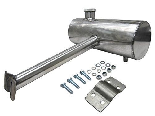 BBR Tuning 2L Seat Mounted Chrome Keg-Style Gas Tank