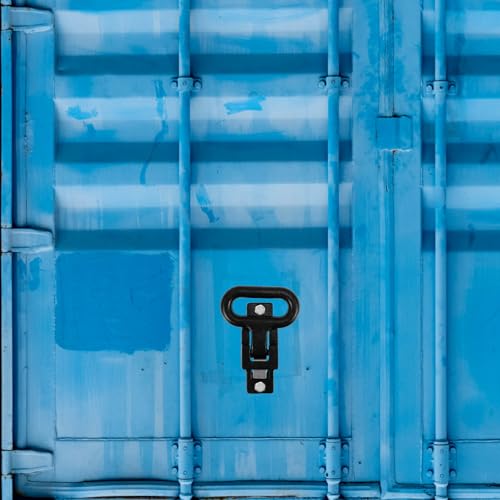 Échelle rabattable en acier carbone robuste et compacte pour camion de charge - 6