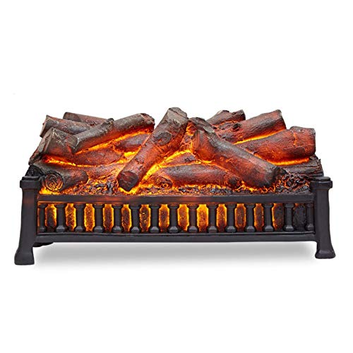 Elektrischer Kamin Heizofen Kamin Elektrisch mit Holzofen LED-Licht Elektroherd Heizung mit Einstellbarer Thermostatsteuerung Überhitzungsschutz