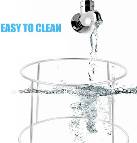 NUOBESTY 2 adet deniz ürünleri servis standı, paslanmaz çelik, sağlam tepsi rafı, restoran ve büfe için, çok fonksiyonlu tabak tutucu, suşi ve istiridye için - Görsel 6