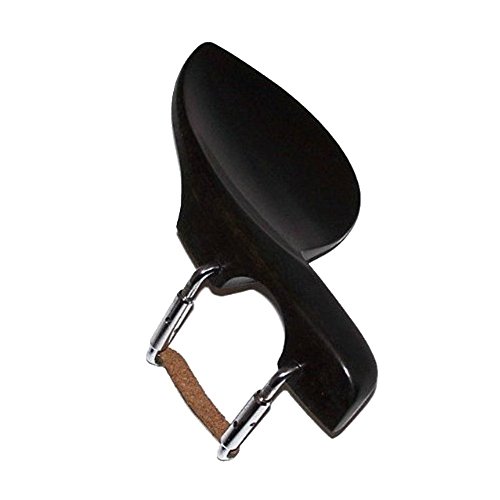 Guarneri 4/4 Violin Chinrest - Ebony with Standard Bracket