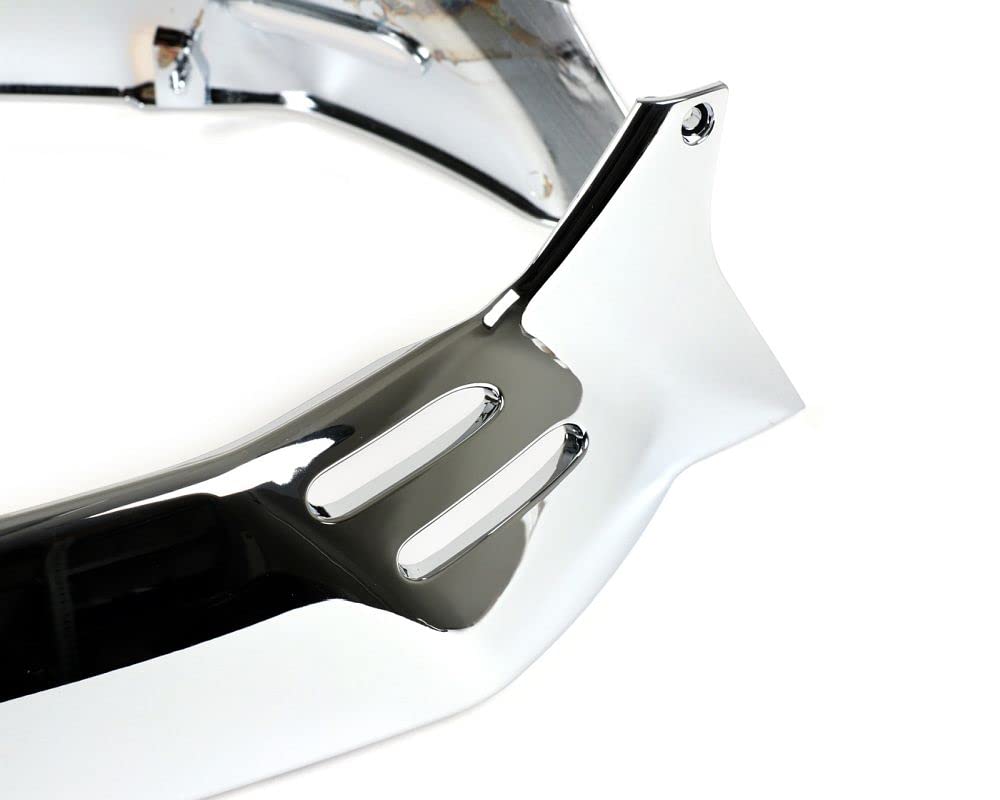 MOTO NOSTRA Seitenverkleidung Set chrom kompatibel für Vespa GTS 125-300, Vespa GTS Super 125-300, Vespa GTS Super Sport 125-300, Vespa GTV 125-300