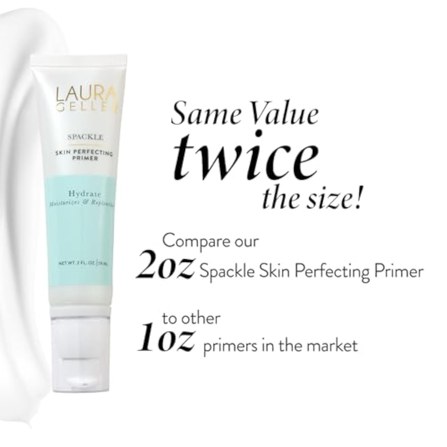 LAURA GELLER Spackle Makeup Primer - Hydrate - Super-Size 2 Fl Oz